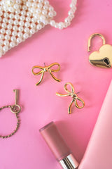 Ribbon Stud Earrings