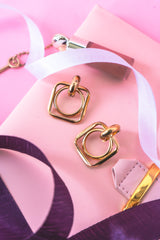 Geometric Hoop Earrings