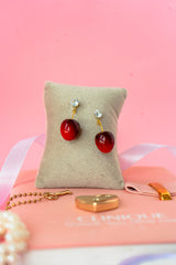 Cherry Drop Earrings