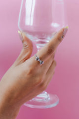 Silver Bow Ring