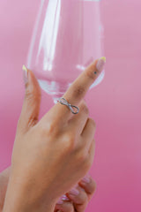 Silver Infinity Ring