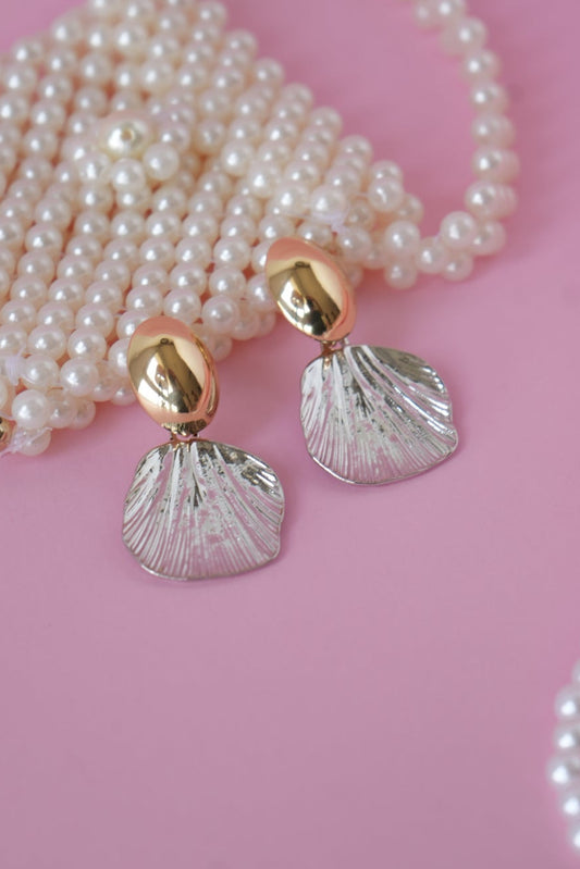 Two-Toned shell Earring
