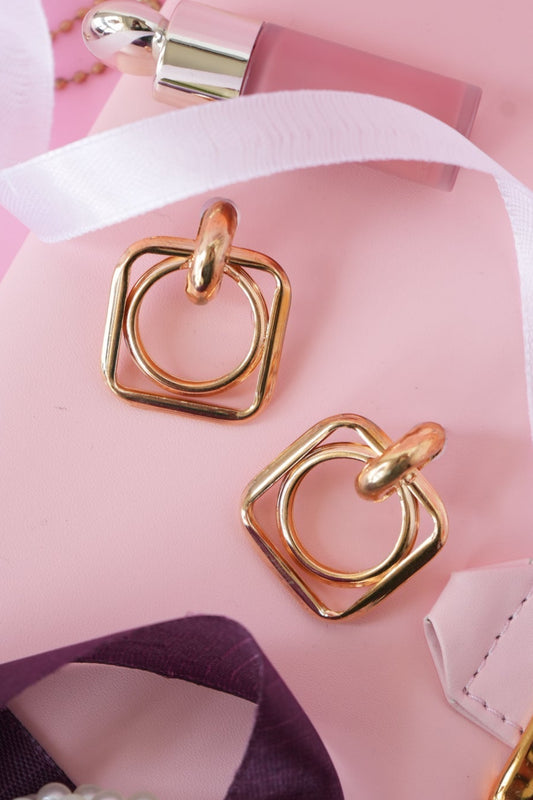 Geometric Hoop Earrings