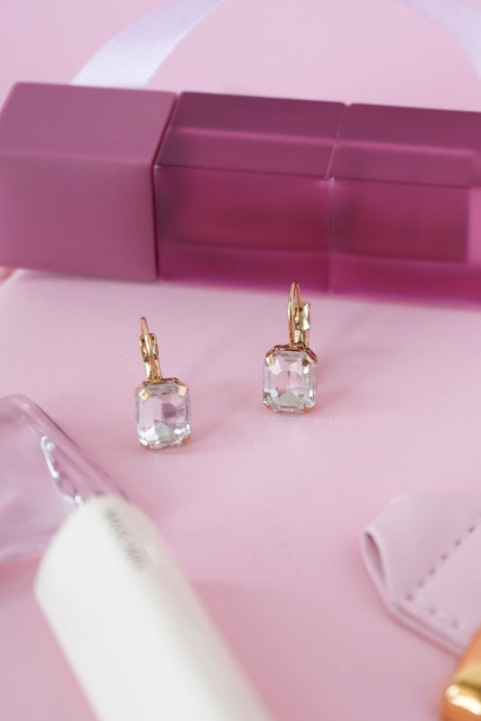 Rectangle Drop Earrings