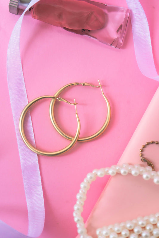 Classic Gold Hoop Earrings