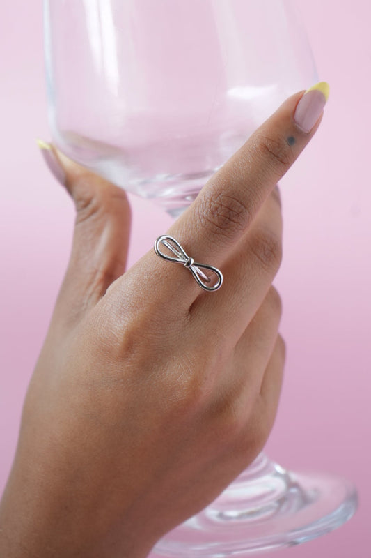 Silver Infinity Ring